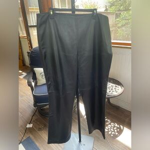 NWT *Genuine Leather* Real Clothes Leather Pants